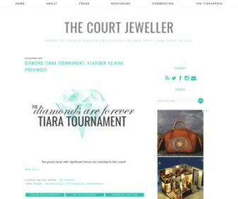 Thecourtjeweller.com(The Court Jeweller) Screenshot