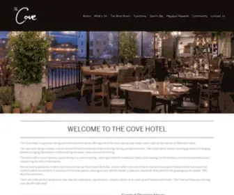 Thecovehotel.com.au(The Cove) Screenshot