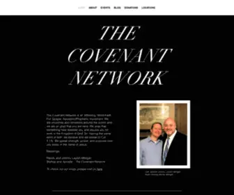 Thecovenantnetwork.com(The Covenant Network) Screenshot