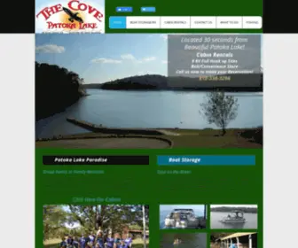 Thecoveonpatoka.com(Thecoveonpatoka) Screenshot