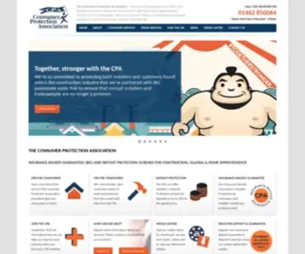 ThecPa.co.uk(The home of approved tradesmen and consumer advice) Screenshot