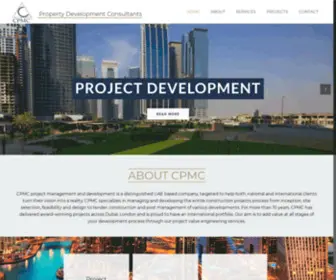 ThecPMC.com(CPMC project management and development) Screenshot