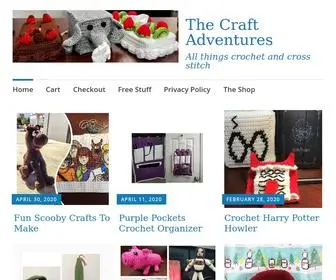 Thecraftadventures.com(All things crochet and cross stitch) Screenshot