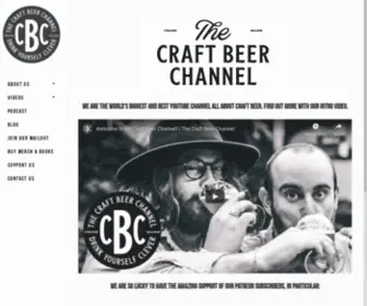 Thecraftbeerchannel.com(The Craft Beer Channel) Screenshot