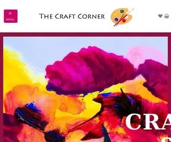 Thecraftcorner.ca(Online Craft Store Canada) Screenshot