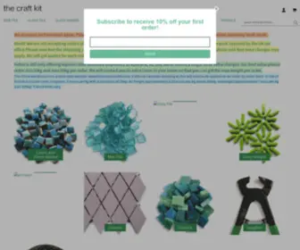 Thecraftkit.com(The Craft Kit) Screenshot