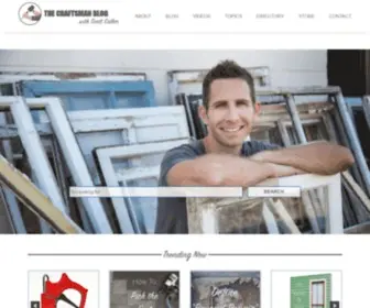Thecraftsmanblog.com(The Craftsman Blog) Screenshot
