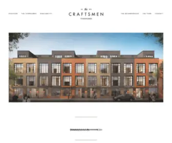 Thecraftsmenlic.com(The Craftsmen Townhomes) Screenshot