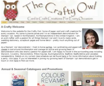 Thecraftyowl.co.uk(The Crafty Owl) Screenshot