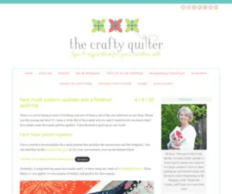 ThecraftyQuilter.com(The Crafty Quilter) Screenshot