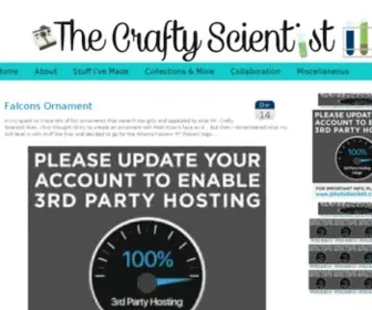 Thecraftyscientist.com(thecraftyscientist) Screenshot