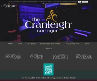 Thecranleigh.com(Your very own luxury accommodation) Screenshot