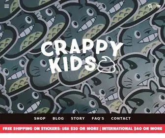 Thecrappykids.com(Crappy Kids) Screenshot