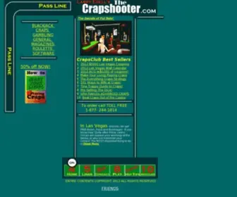 Thecrapshooter.com(Thecrapshooter) Screenshot
