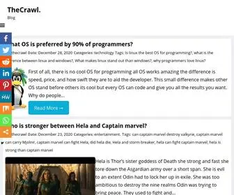 Thecrawling.co.ke(Blog) Screenshot