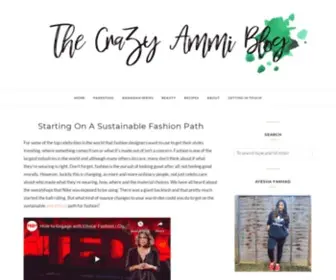 Thecrazyammiblog.co.uk(The Crazy Ammi Blog) Screenshot