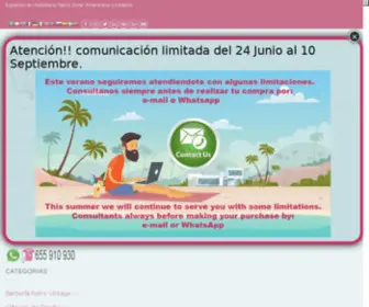Thecrazyfifties.es(Mobiliario Retro Diner Americano y Jukebox) Screenshot