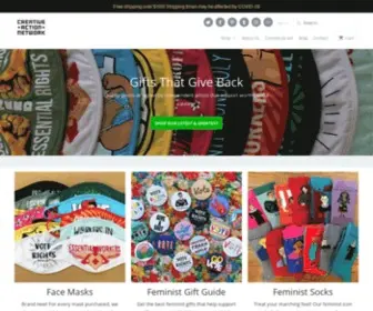 Thecreativeactionnetwork.com(Create an Ecommerce Website and Sell Online) Screenshot