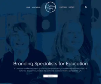 Thecreativeagency.marketing(Marketing Agency Specialising in the Education Sector) Screenshot