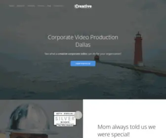 Thecreativecatapult.com(Corporate Video Production Dallas) Screenshot