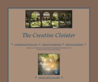 Thecreativecloister.com(The Creative Cloister) Screenshot