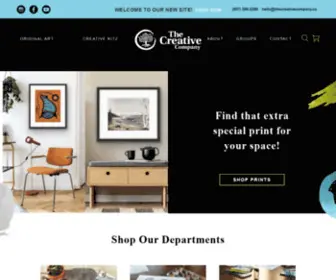 Thecreativecompany.ca(The Creative Company) Screenshot