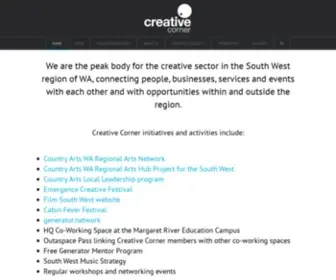 Thecreativecorner.com.au(The Creative Corner) Screenshot