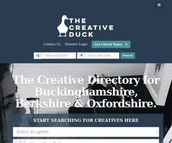 Thecreativeduckdirectory.co.uk(Creative Directory) Screenshot