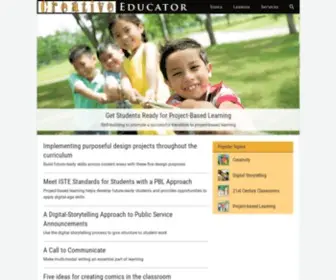 Thecreativeeducator.com(Creative Educator) Screenshot