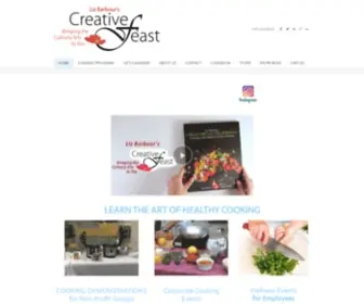 Thecreativefeast.com(Liz Barbour's Creative Feast) Screenshot