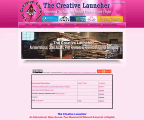 Thecreativelauncher.com(Thecreativelauncher) Screenshot