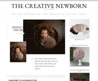 Thecreativenewborn.com(Once baby) Screenshot