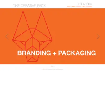 Thecreativepack.com(The Creative Pack // BRANDING) Screenshot