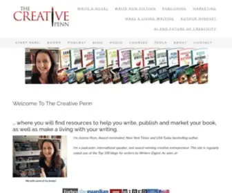 Thecreativepenn.com(The Creative Penn) Screenshot
