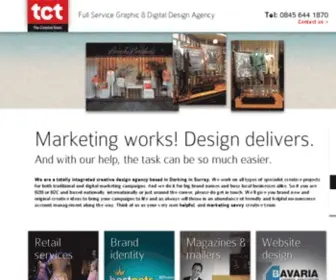 Thecreativeteam.co.uk(Graphic & web design agency) Screenshot