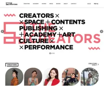 Thecreators.co.kr(더 크리에이터스) Screenshot