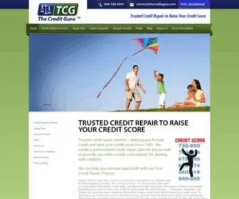 Thecreditguru.com(The Credit Guru Credit Repair) Screenshot