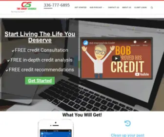 Thecreditsamurai.com(The Help You Need) Screenshot