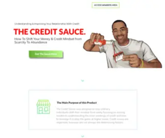 Thecreditsauce.com(The Credit Sauce) Screenshot