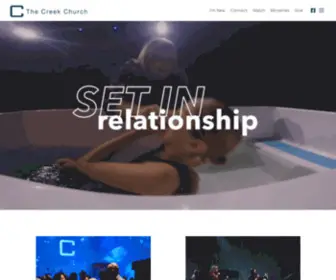 Thecreekfw.com(Get To Know Us) Screenshot