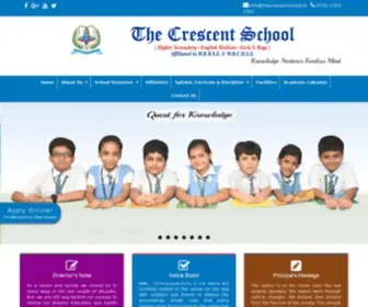 Thecrescentschool.in(The Crescent School The Crescent School) Screenshot