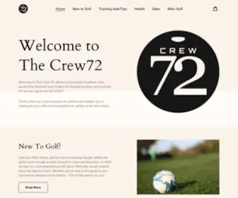 Thecrew72.com(The Par 72 Crew) Screenshot