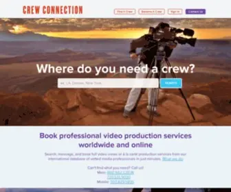 Thecrewcloud.com(Crew Connection) Screenshot