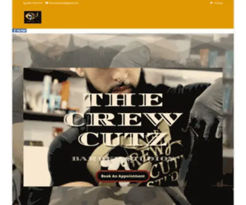 Thecrewcutz.com(The Crew Cutz) Screenshot