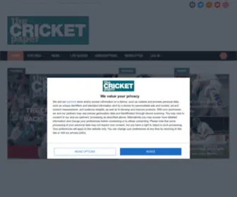 Thecricketpaper.com(News and opinion from The Cricket Paper) Screenshot