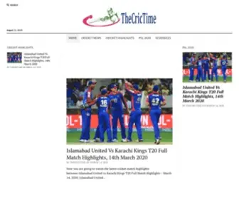 Thecrictime.com(Pakistani Tv Channels) Screenshot