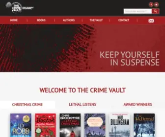 Thecrimevault.com(The Crime Vault) Screenshot