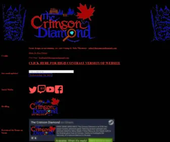 Thecrimsondiamond.com(The Crimson Diamond) Screenshot