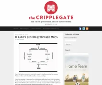 Thecripplegate.com(The Cripplegate) Screenshot