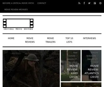 Thecriticalcritics.com(The Critical Movie Critics) Screenshot
